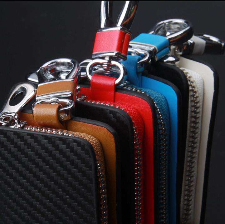 Simple Cow Leather Car Key Bag Case for Audi Porsche Acura Lexus | Key Fob Cover Guide